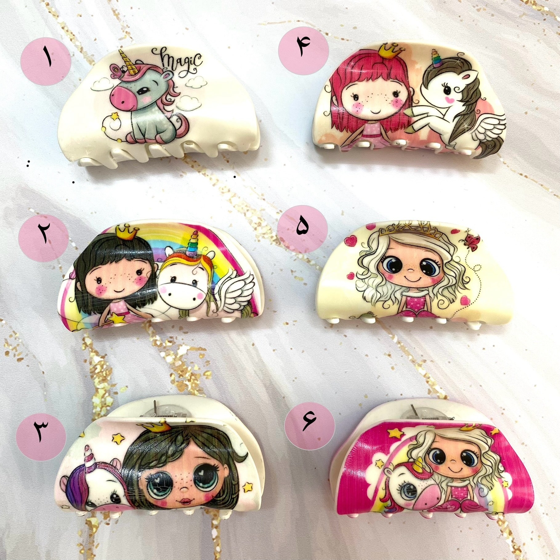 کلیپس مو طرح دختر فانتزی