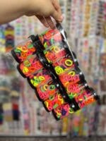 کش حوله ای ریز  خارجی ۶۰۰عددی رنگ فسفری