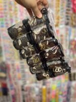 کش حوله ای ریز  خارجی ۶۰۰عددی قهوه ای