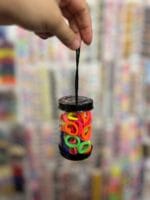 کش حوله ای ریز  خارجی ۶۰۰عددی رنگ فسفری - تصویر 2