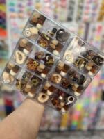 قوطی کش چند خونه طیف قهوه ای