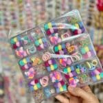 قوطی کش چند خونه رنگ خونه پاستیلی