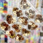 کش قوطی قلب طیف قهوه ای