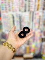 قوطی استوانه ۱۲۰عددی کش حوله ای متوسط مشکی - تصویر 2