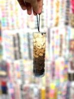 بسته ی ۶ عددی قوطی لوله ای بند دار کش حوله ای ریز طیف قهوه ای - تصویر 2