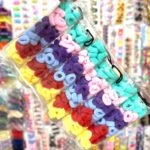 بسته ی ۶ عددی قوطی لوله ای بند دار کش حوله ای ریز  طیف پاستیلی