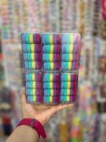 قوطی مستطیل کش حوله ای ریز ایرانی طیف پاستیلی - تصویر 3