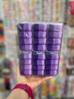 قوطی مستطیل کش حوله ای ریز ایرانی طیف بنفش