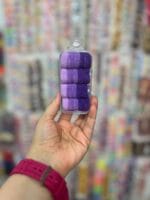 قوطی مستطیل کش حوله ای ریز ایرانی طیف بنفش - تصویر 2